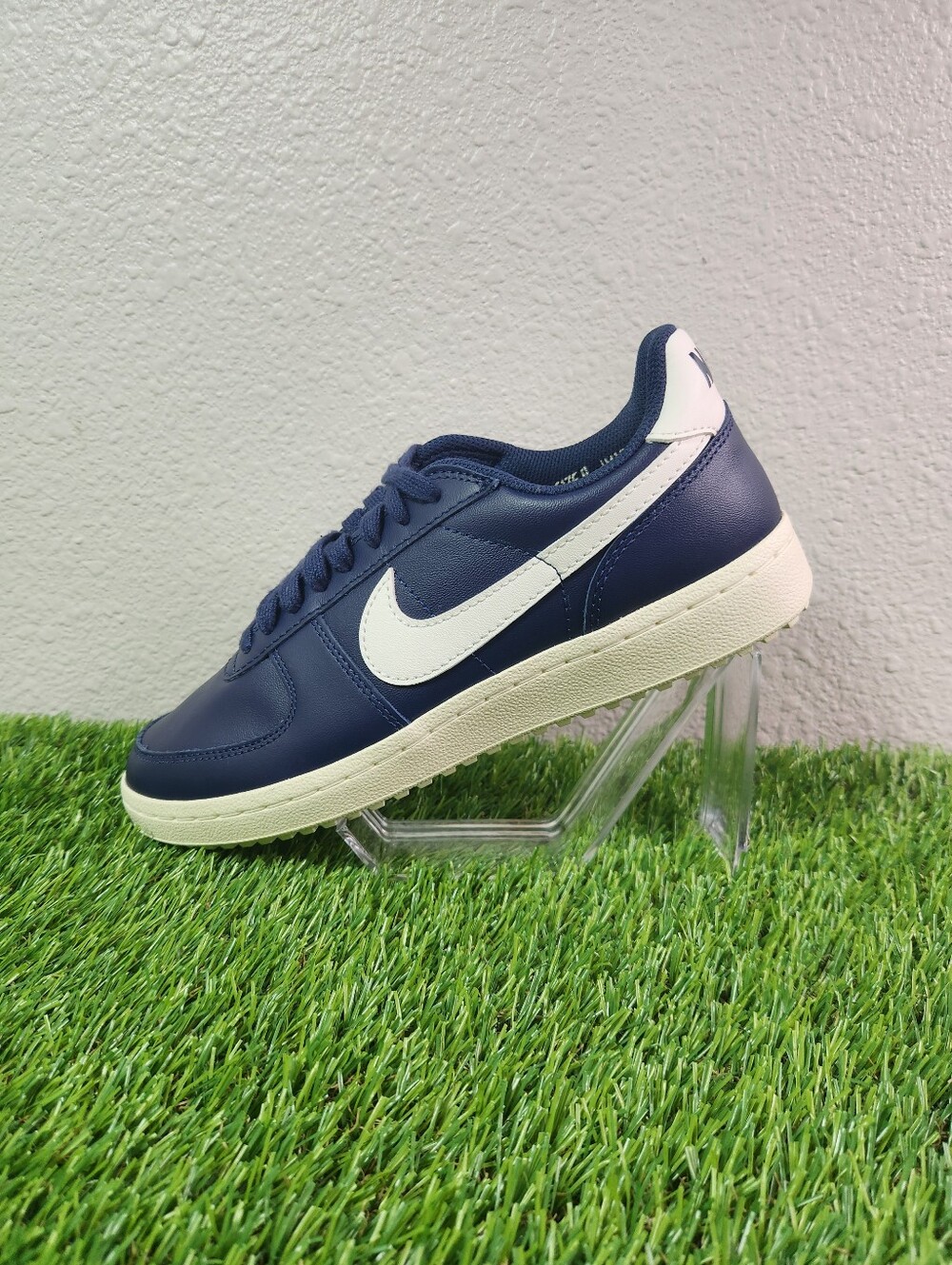Nike Field General Leather Midnight Navy Sail Men’s Size 9 IH1343-400